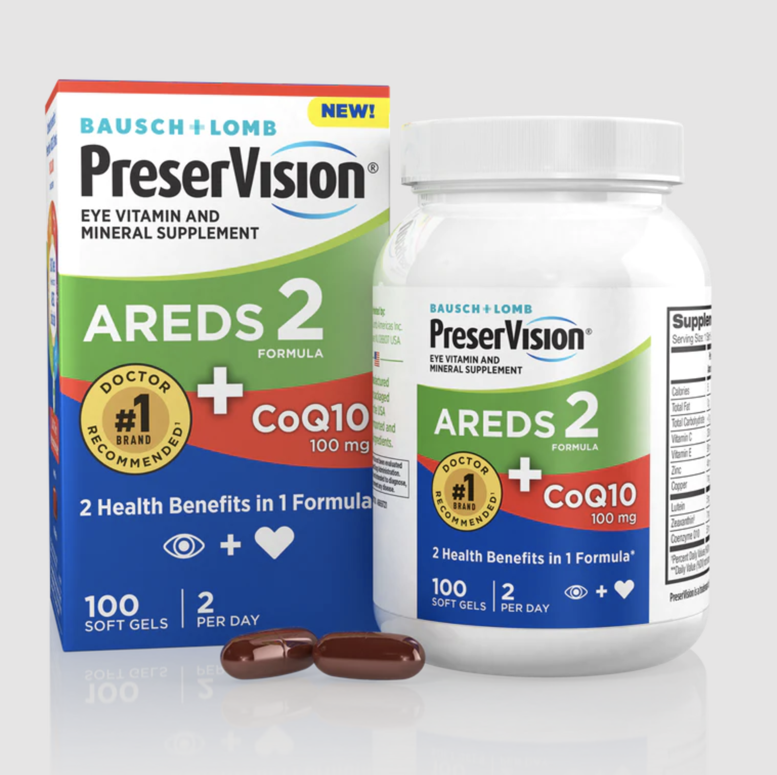 B+L Launches AREDS 2 Vitamin with CoQ10 for Heart Health